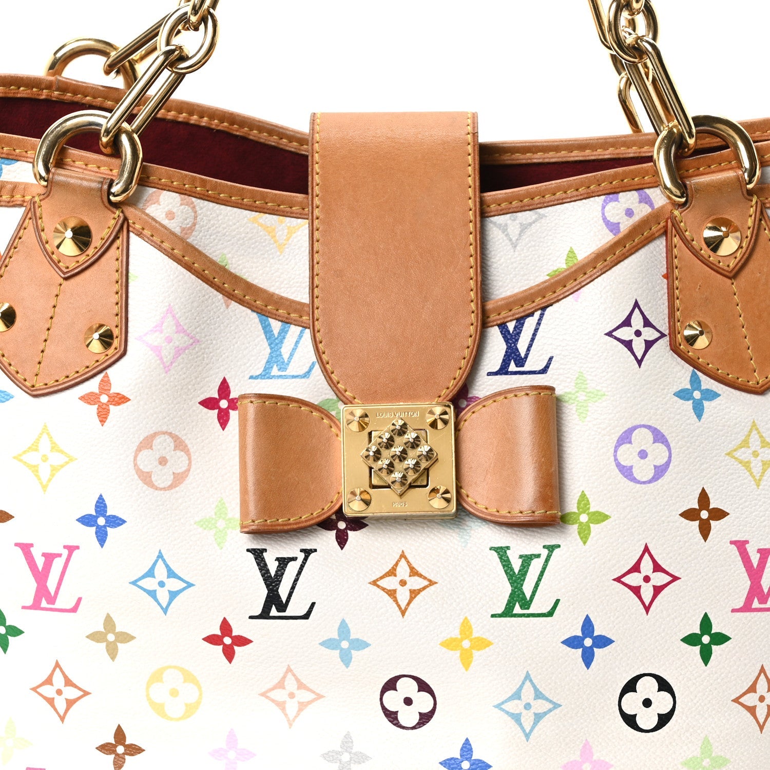 Monogram Multicolor Annie GM White