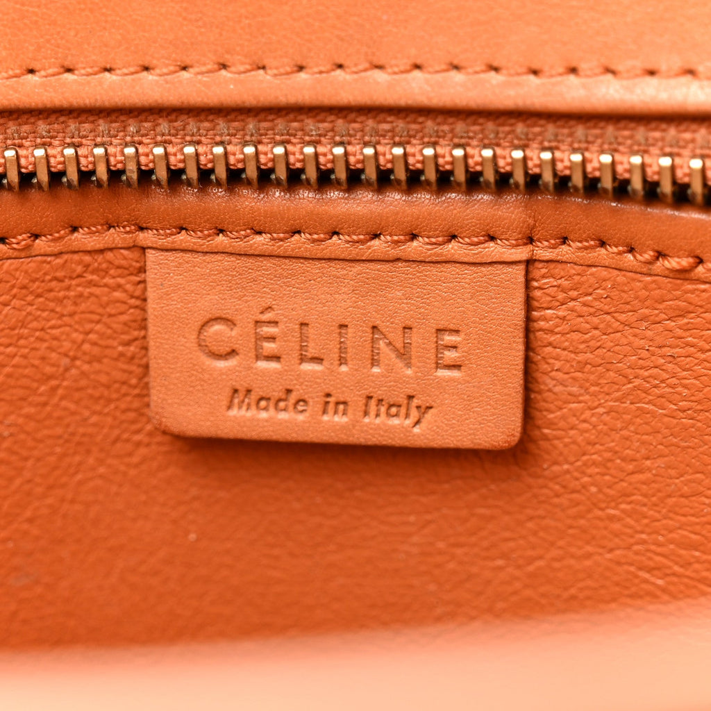 Smooth Calfskin Nano Luggage Light Copper