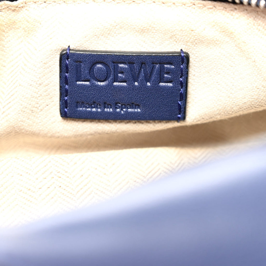 Calfskin Small Puzzle Bag Marine