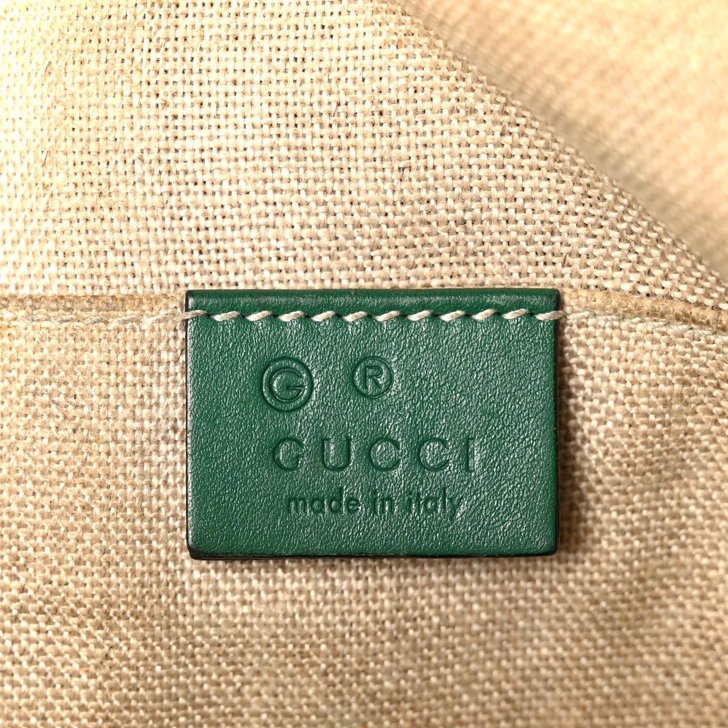 Soft Microguccissima Mini Dome Bag Emerald