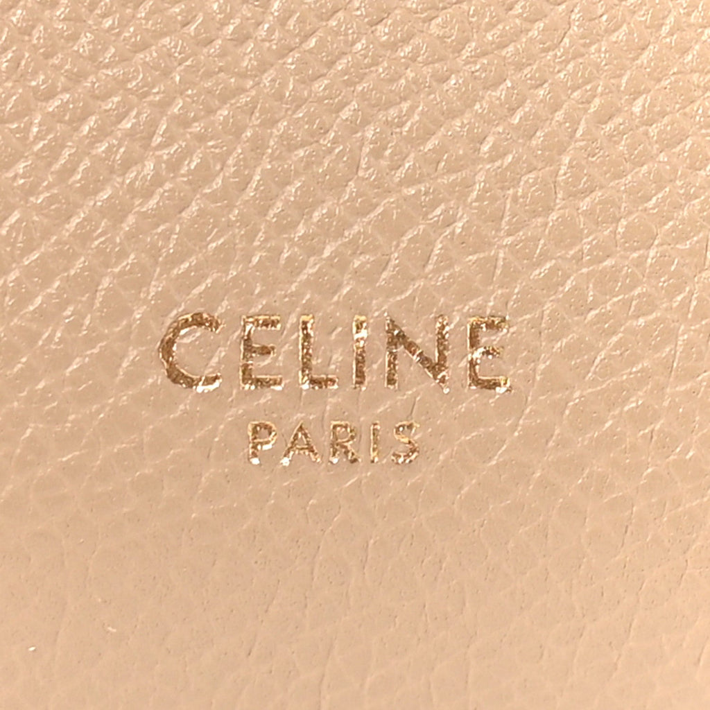 Grained Calfskin Nano Belt Bag Light Taupe