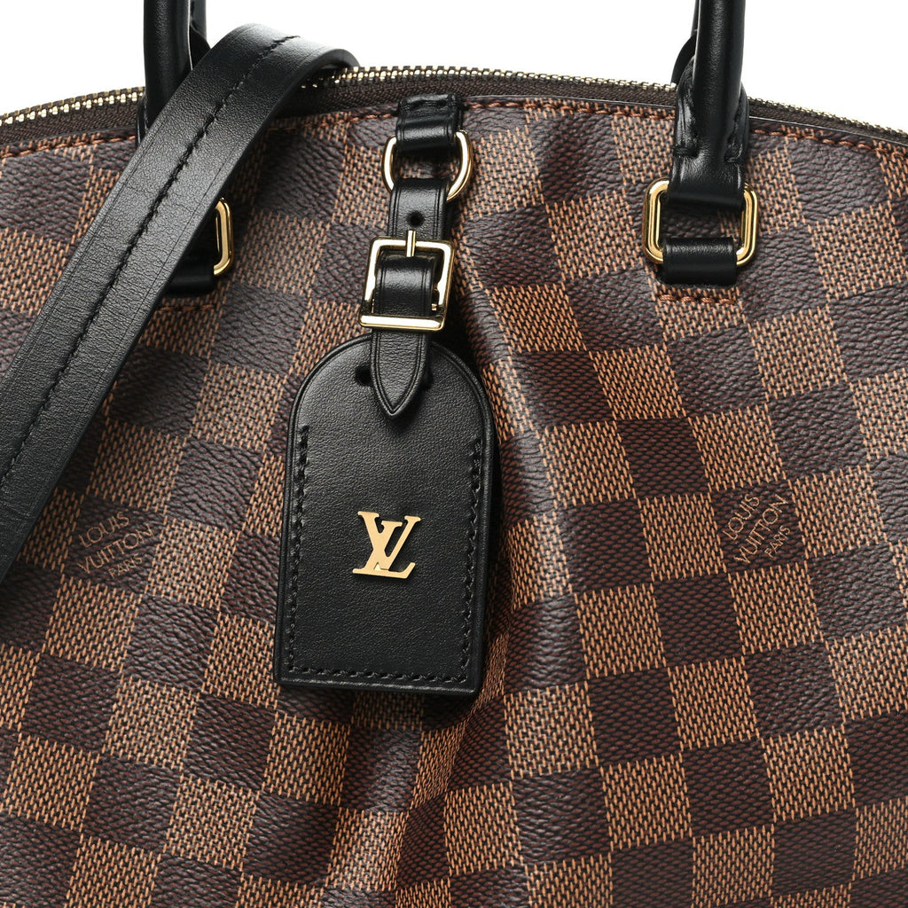 Damier Ebene Odeon Tote PM Black