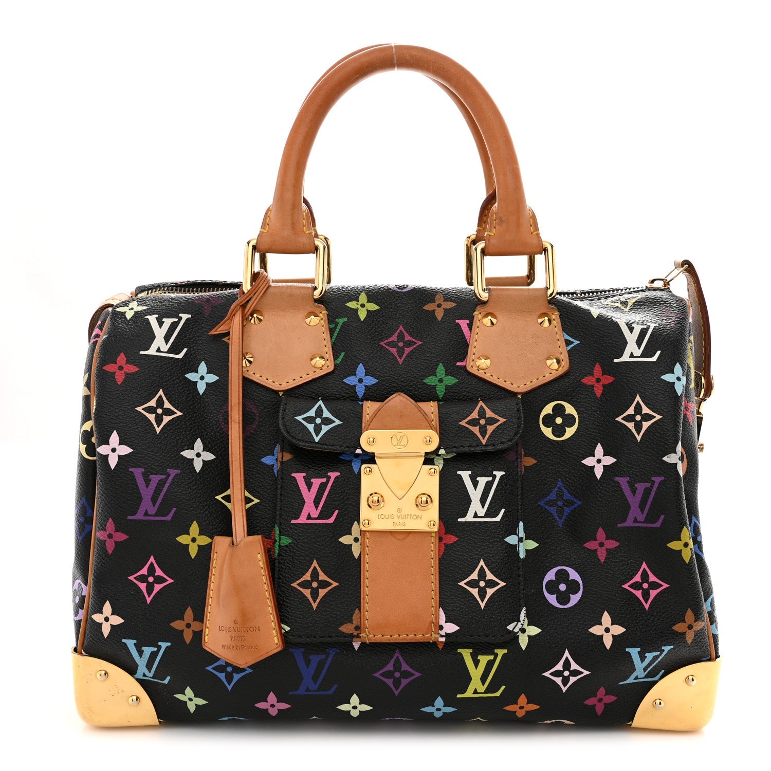 Monogram Multicolor Speedy 30 Black