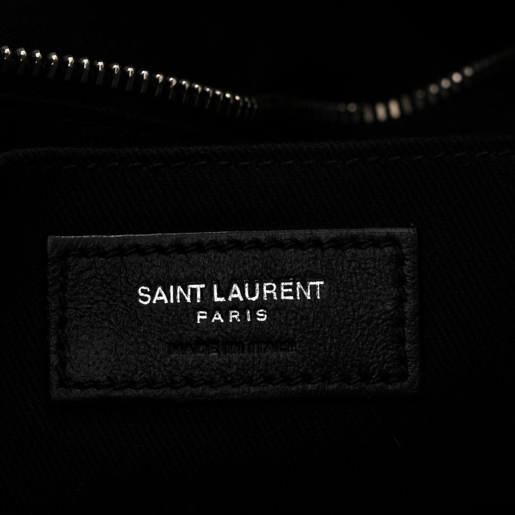 Grained Calfskin Sac De Jour Souple North South Tote Black