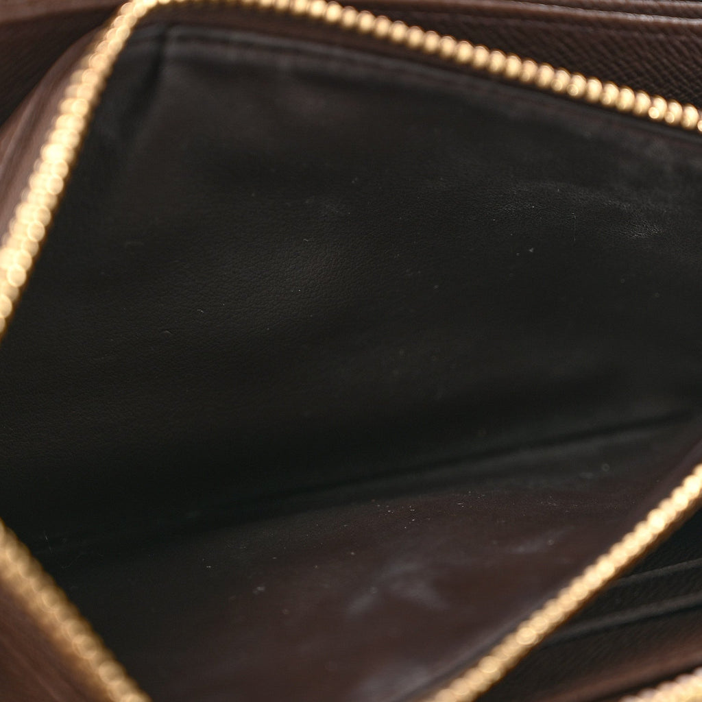 Damier Ebene Zippy Wallet