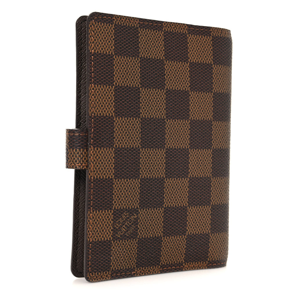 Damier Ebene Small Ring Agenda Cover