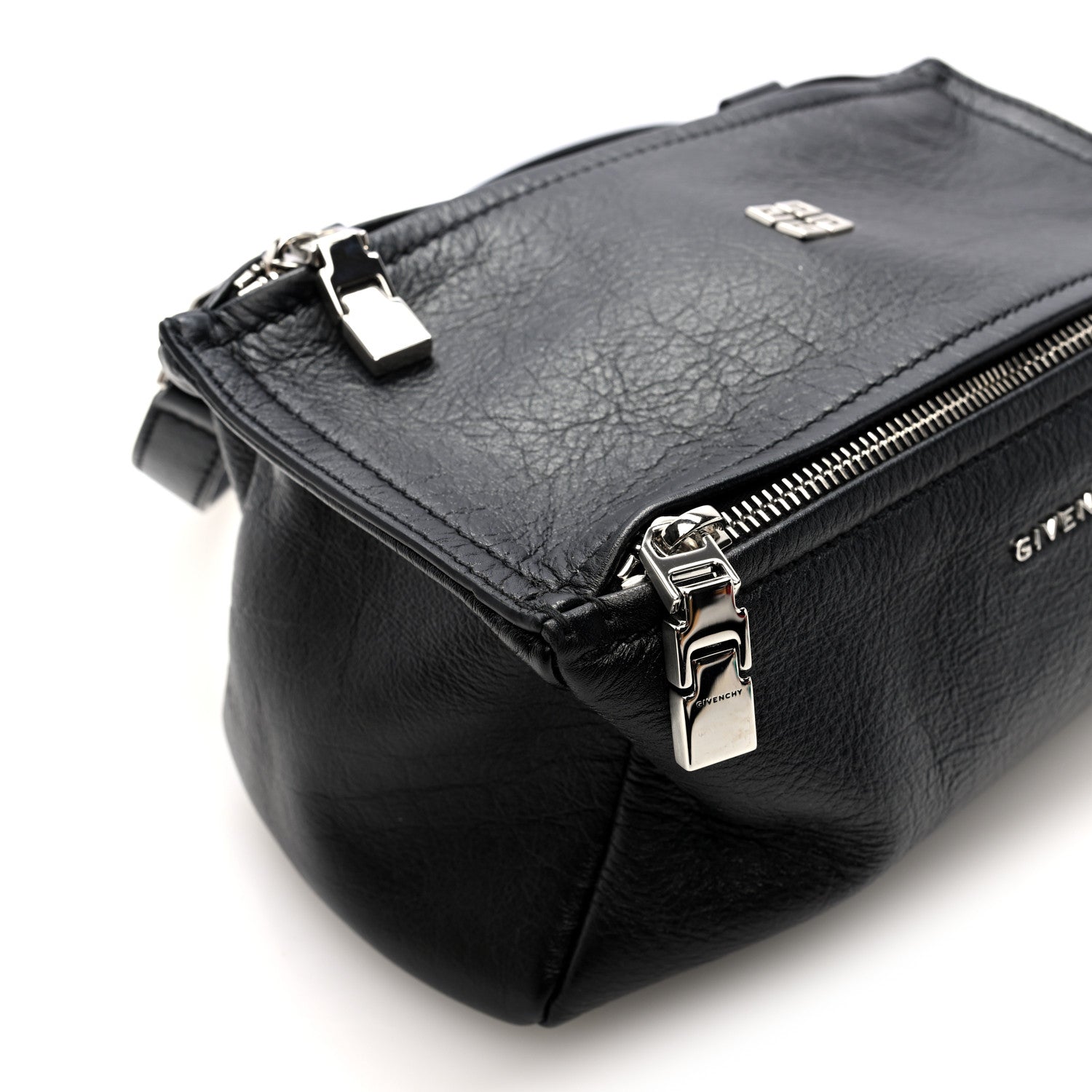 Sugar Goatskin Mini Pandora Black