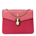 Galuchat Calfskin Serpenti Forever Crossbody Bag Pink