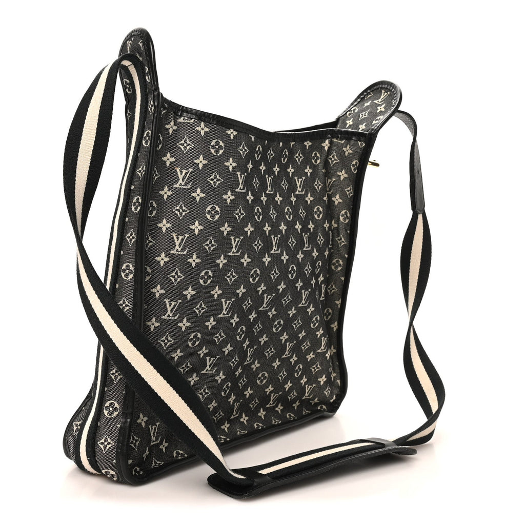 Mini Monogram Besace Mary Kate Black