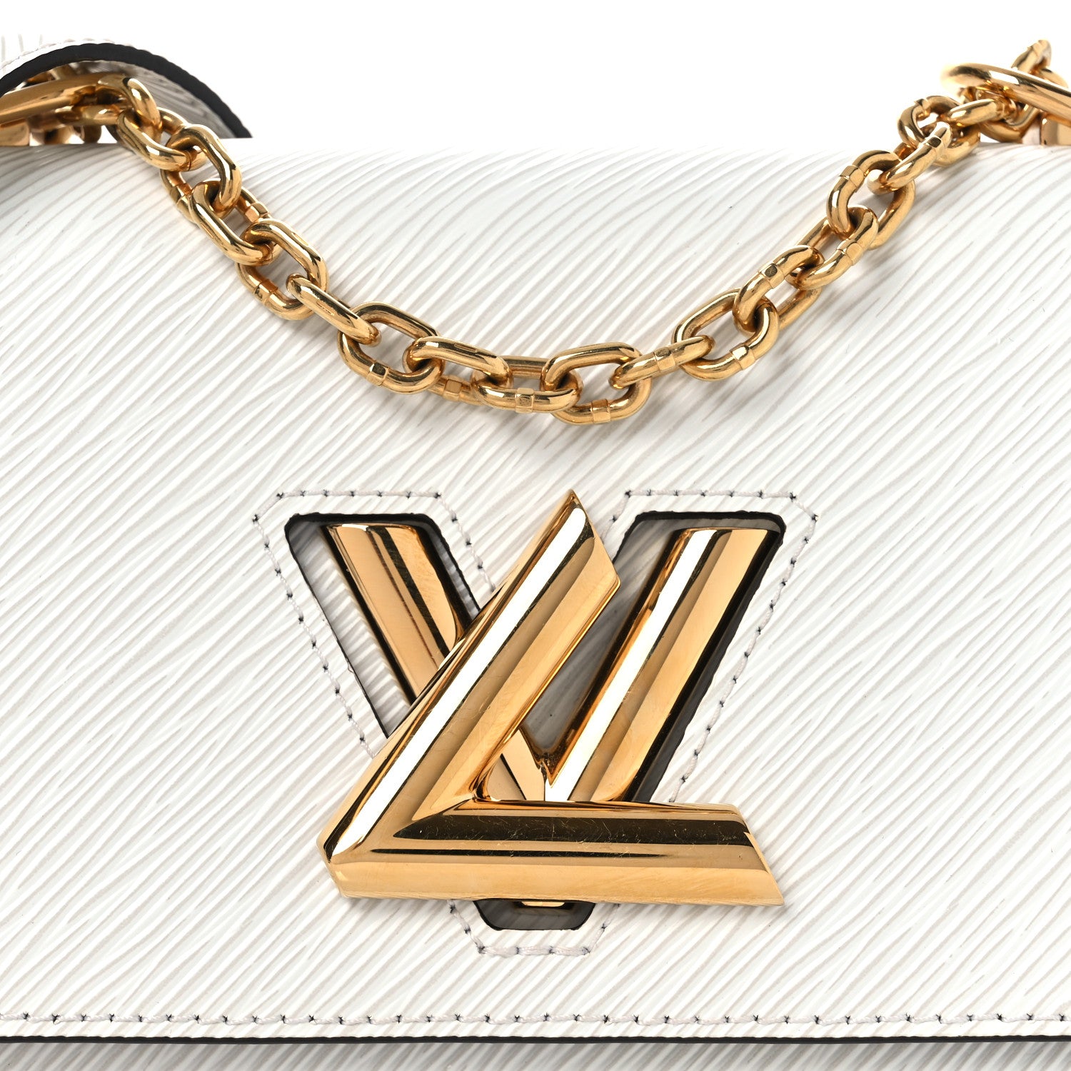 Epi Twist Shoulder Bag PM White