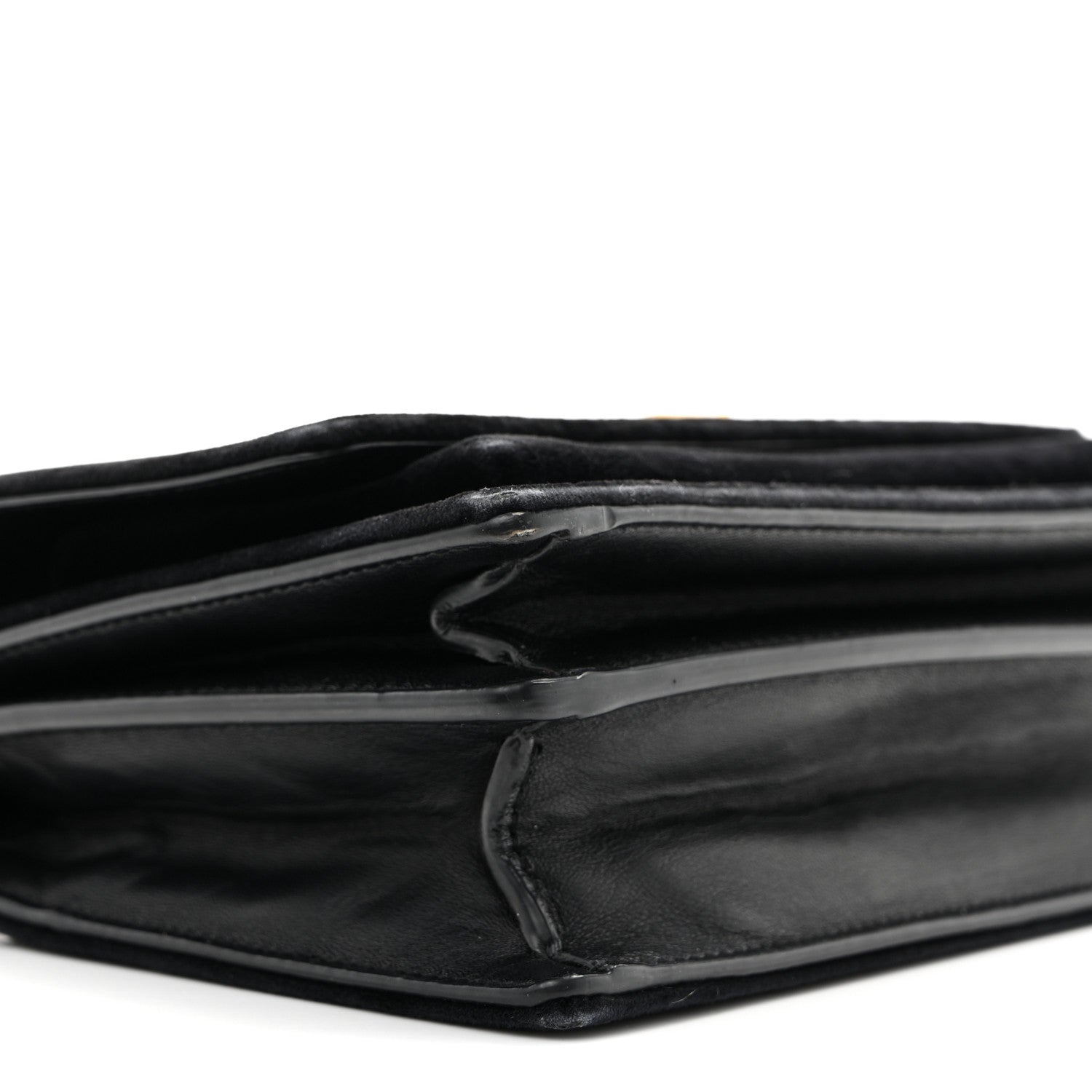 Velvet Small Monogram Sunset Black