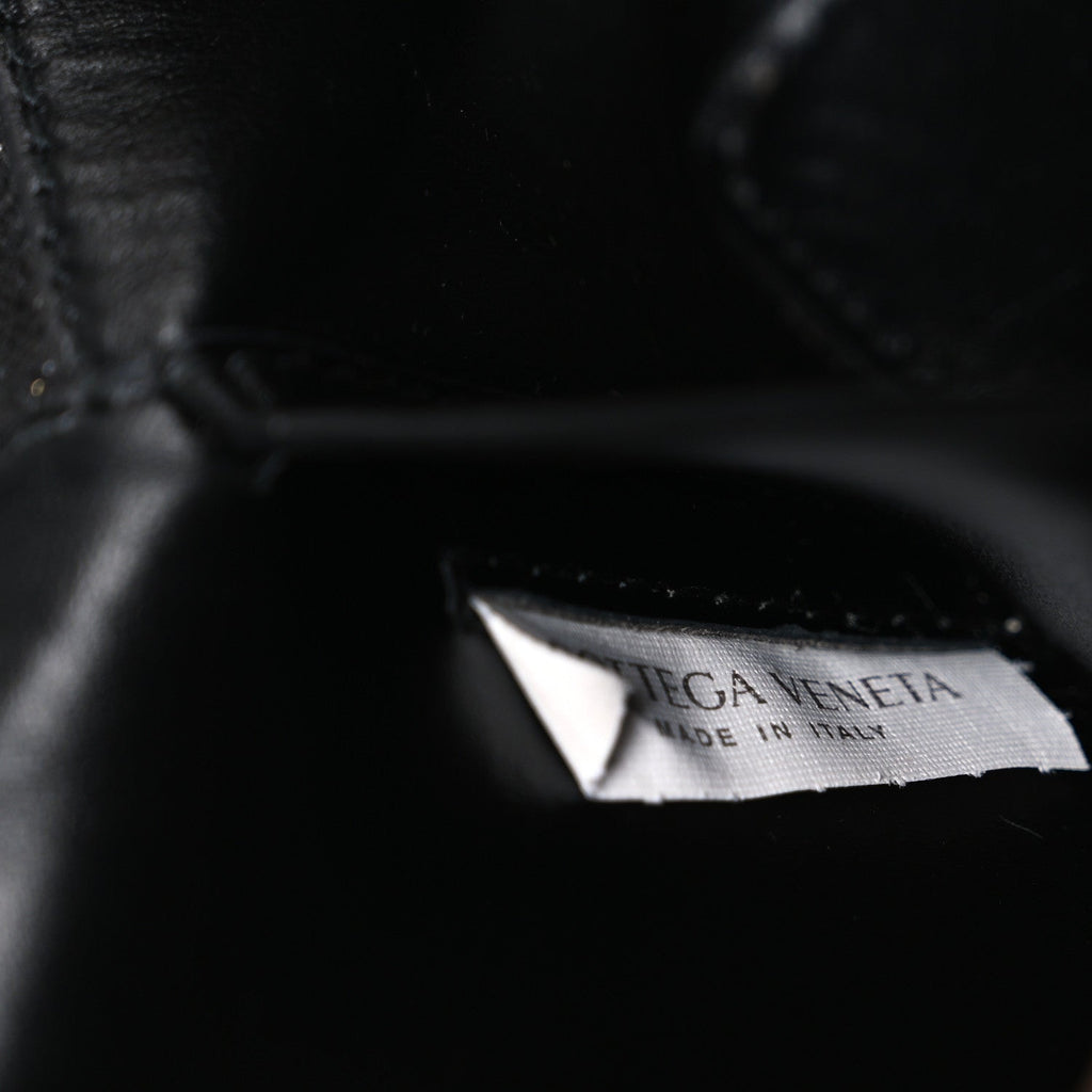 Calfskin Intrecciato Bang Bang Vanity Case Black