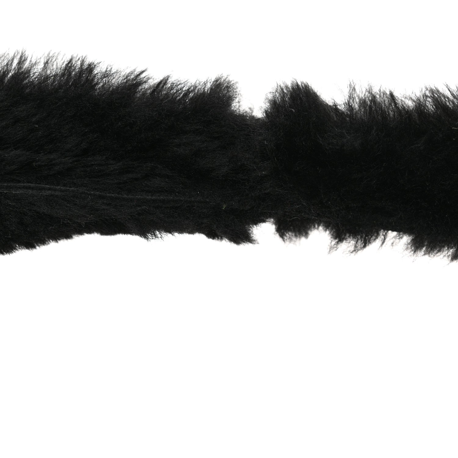 Shearling Medium Olivia Hobo Black