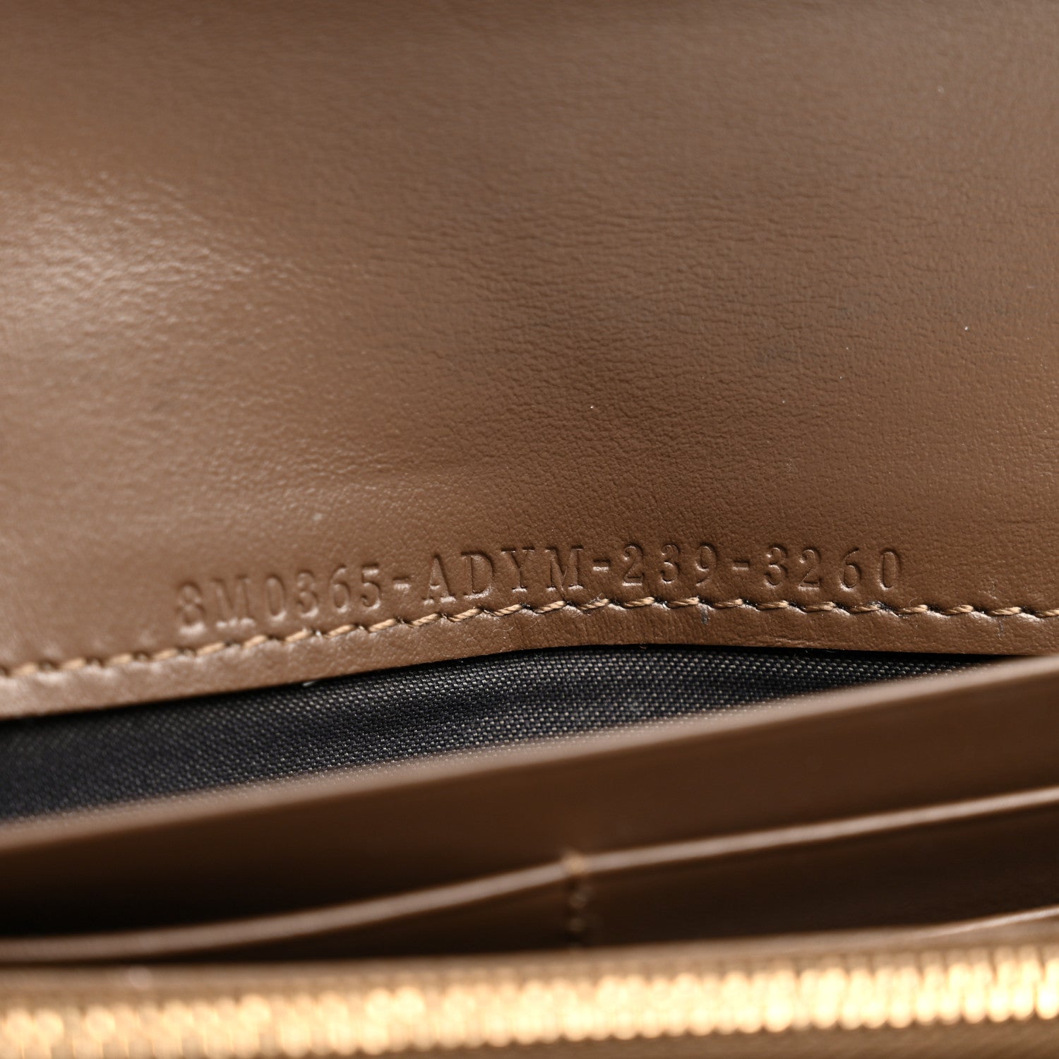 Vitello Soft F is Fendi Bi-Color FF 1974 Embossed Continental Envelope Wallet On Chain Maya Black