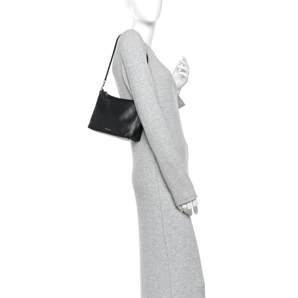 Lambskin Hera Crossbody Bag Black