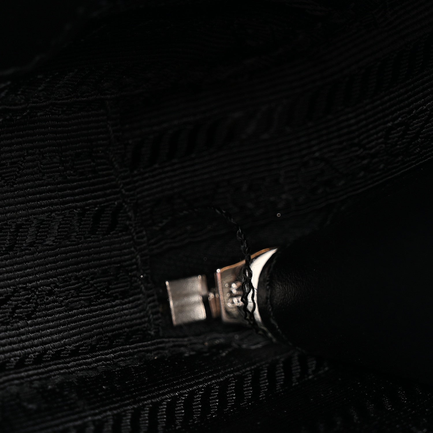Saffiano Travel Small Brique Crossbody Bag Black