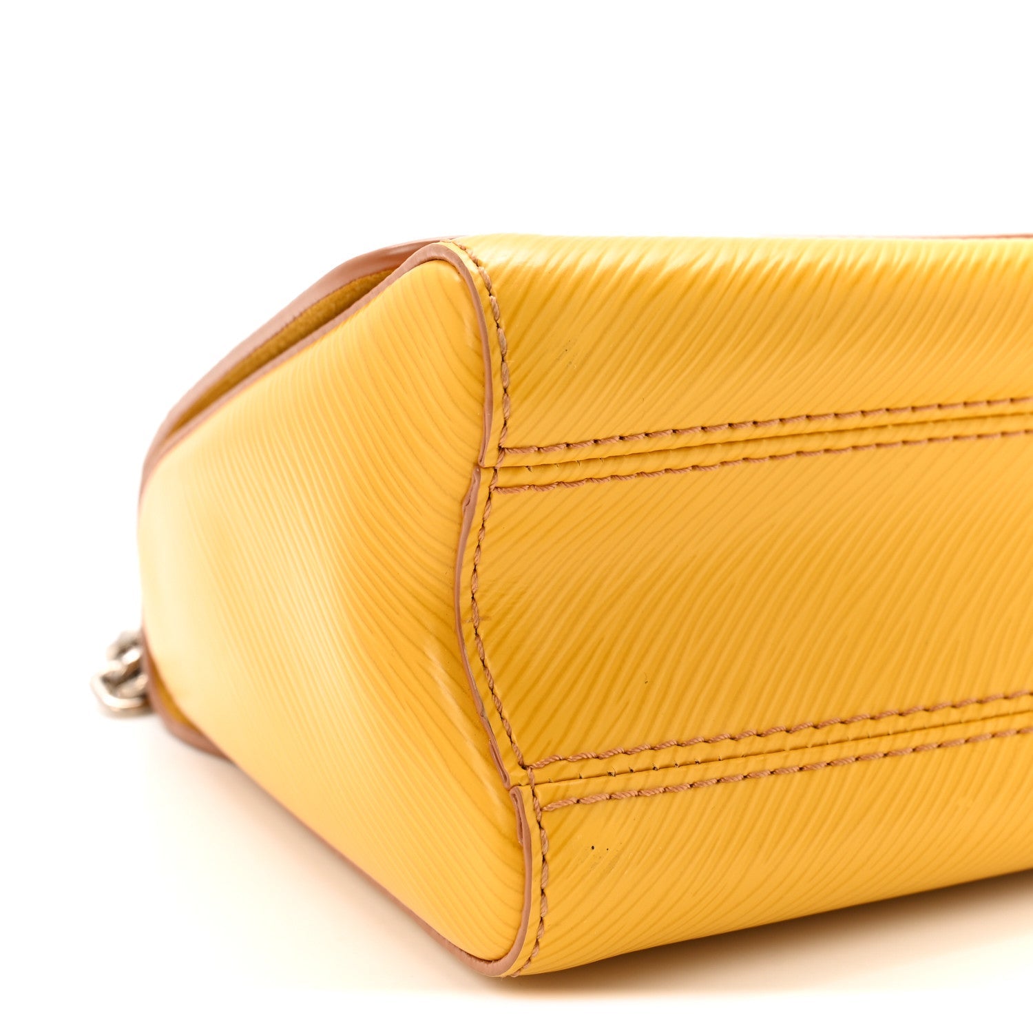 Epi Twist Shoulder Bag PM Jonquille