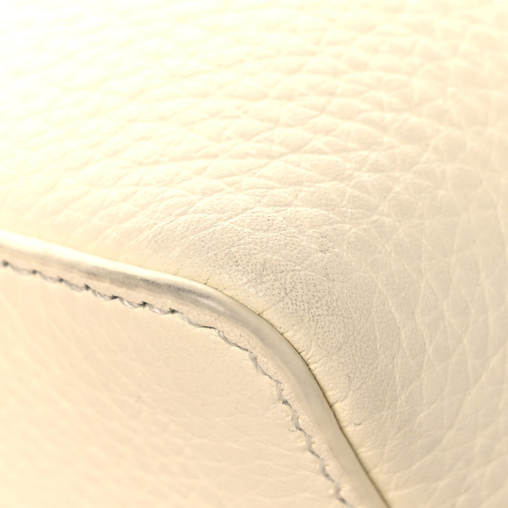 Tender Calfskin L19 Extra Pocket Pouch Whisper White