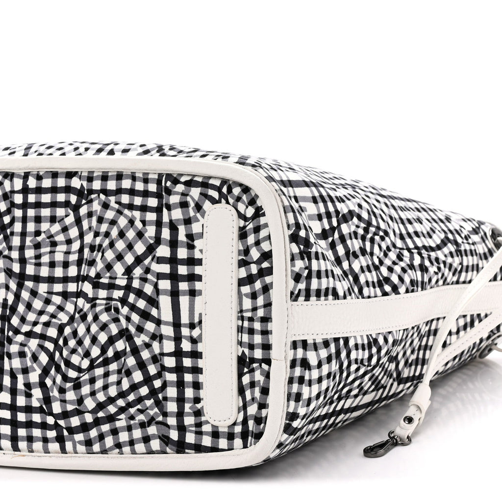 Visetos Medium Liz Reversible Shopper Tote White