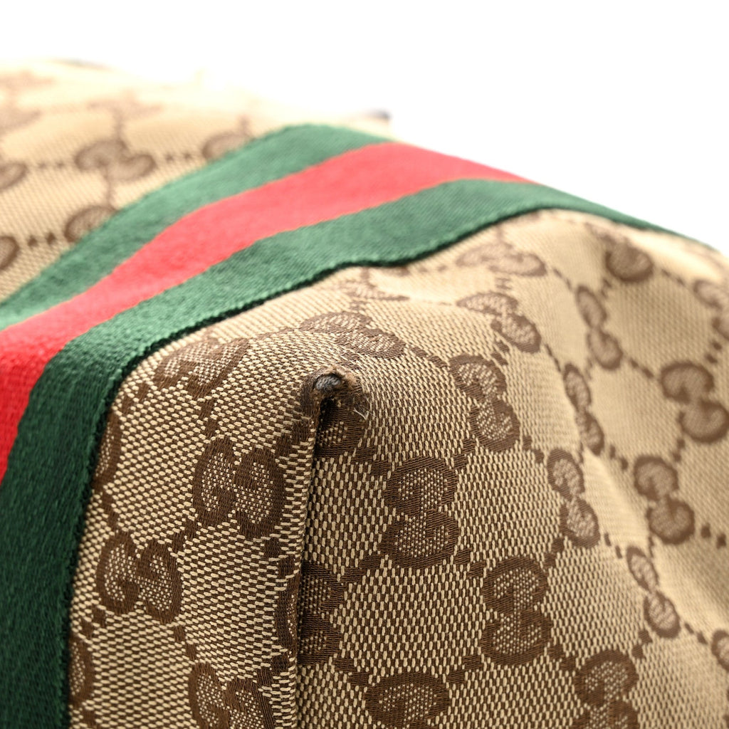 Monogram Web Large Jolie Tote Brown