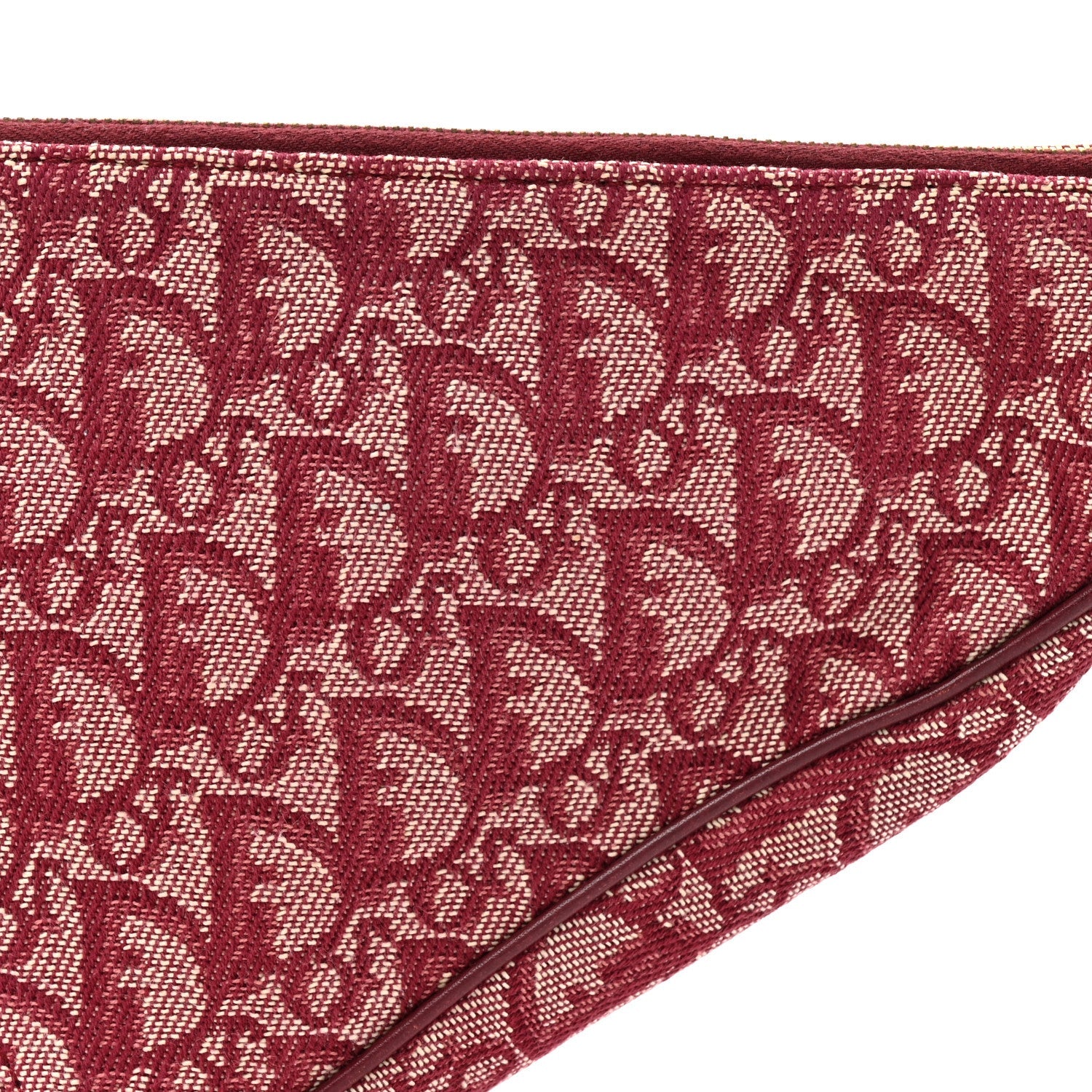 Monogram Mini Saddle Pochette Burgundy