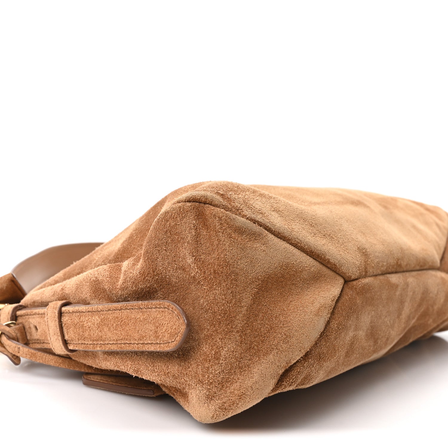 Scamosciato Suede Medium Aimee Shoulder Bag Cacao