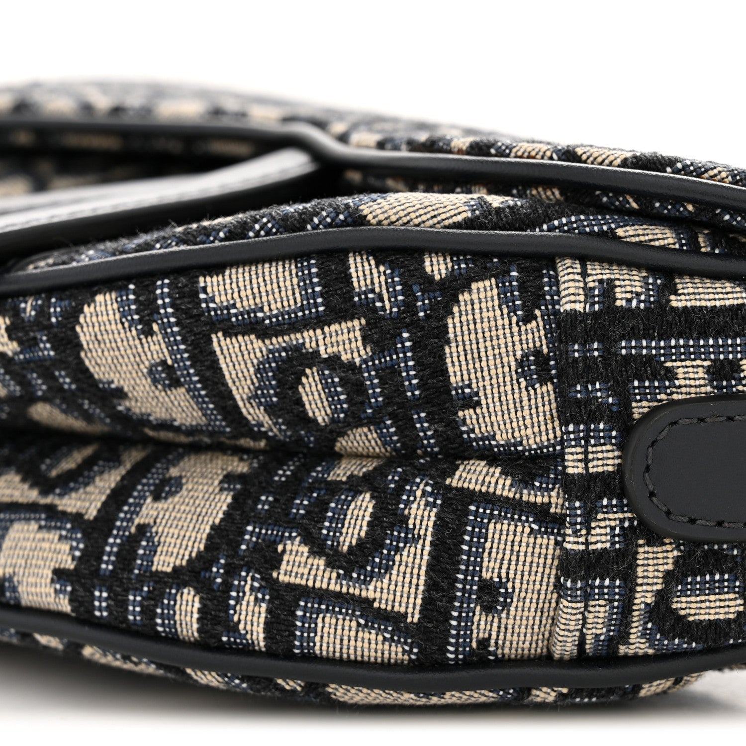 Oblique Mini Saddle Bag Blue