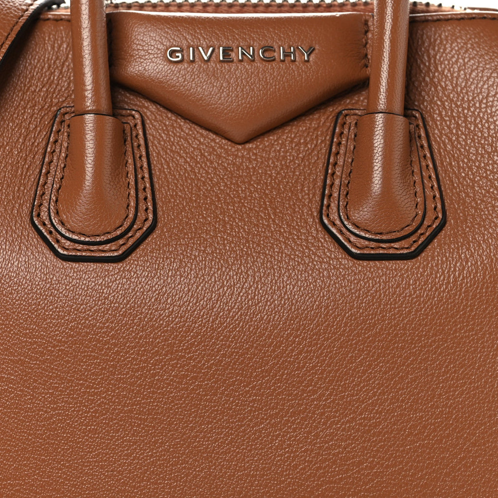 Sugar Goatskin Mini Antigona Caramel