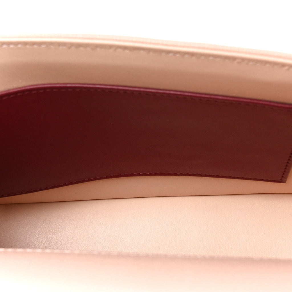 Shiny Caviar Preppy Coco Small Flap Light Pink