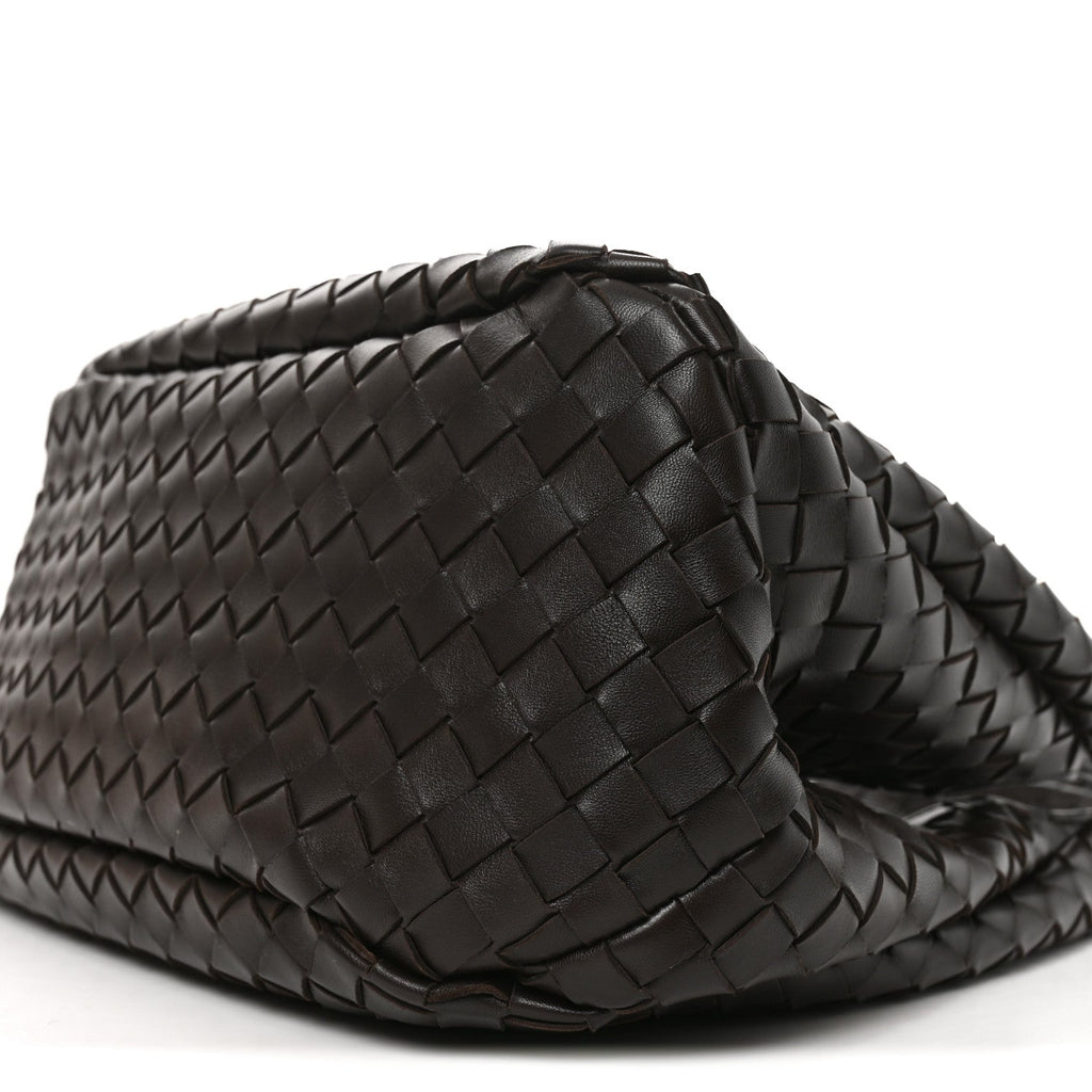 Nappa Intrecciato Medium Campana Shoulder Bag Fondant