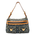 Monogram Denim Baggy PM Blue
