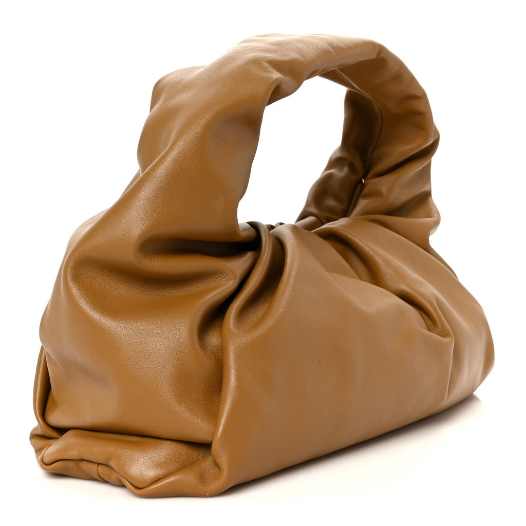 Smooth Butter Calfskin Small The Shoulder Pouch Cammello