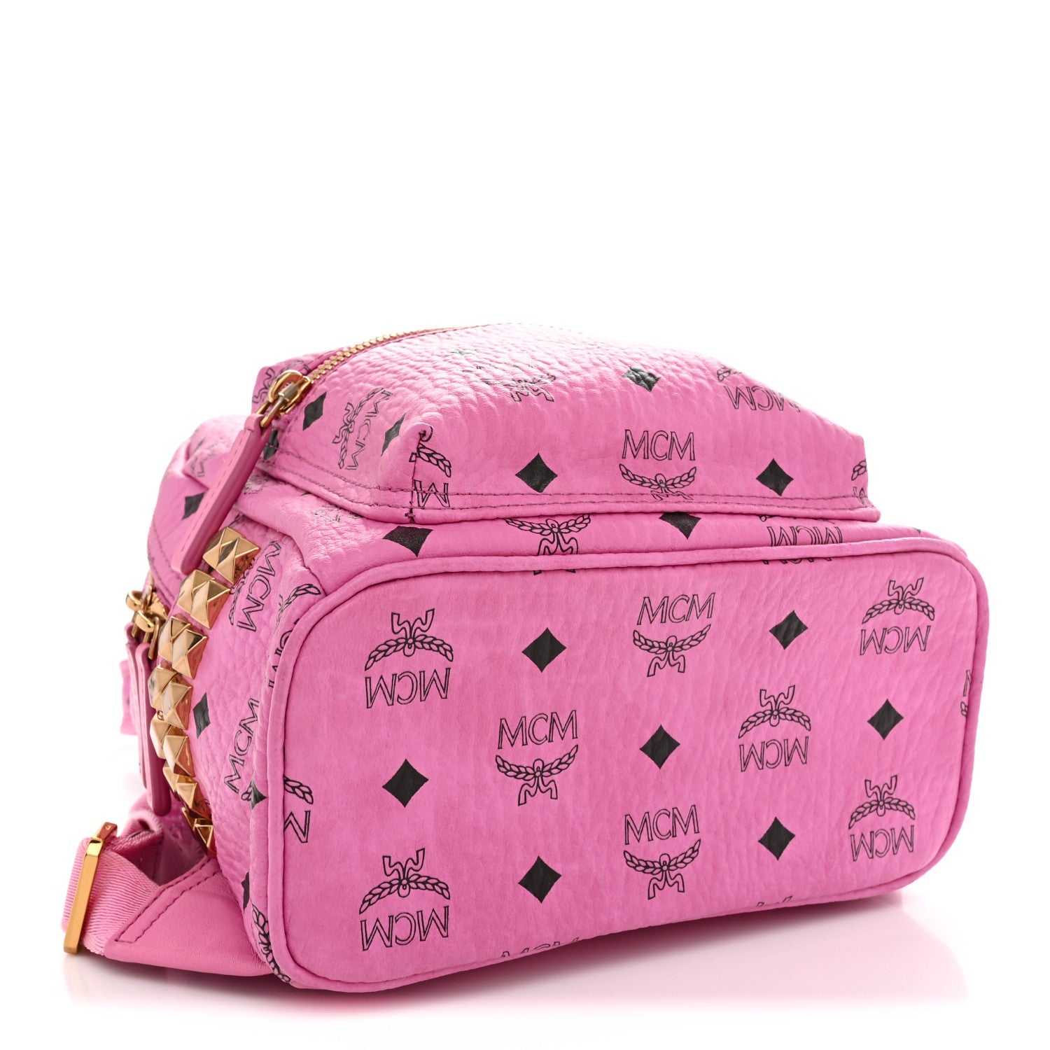 Visetos Side Stud Mini Stark Backpack Pink
