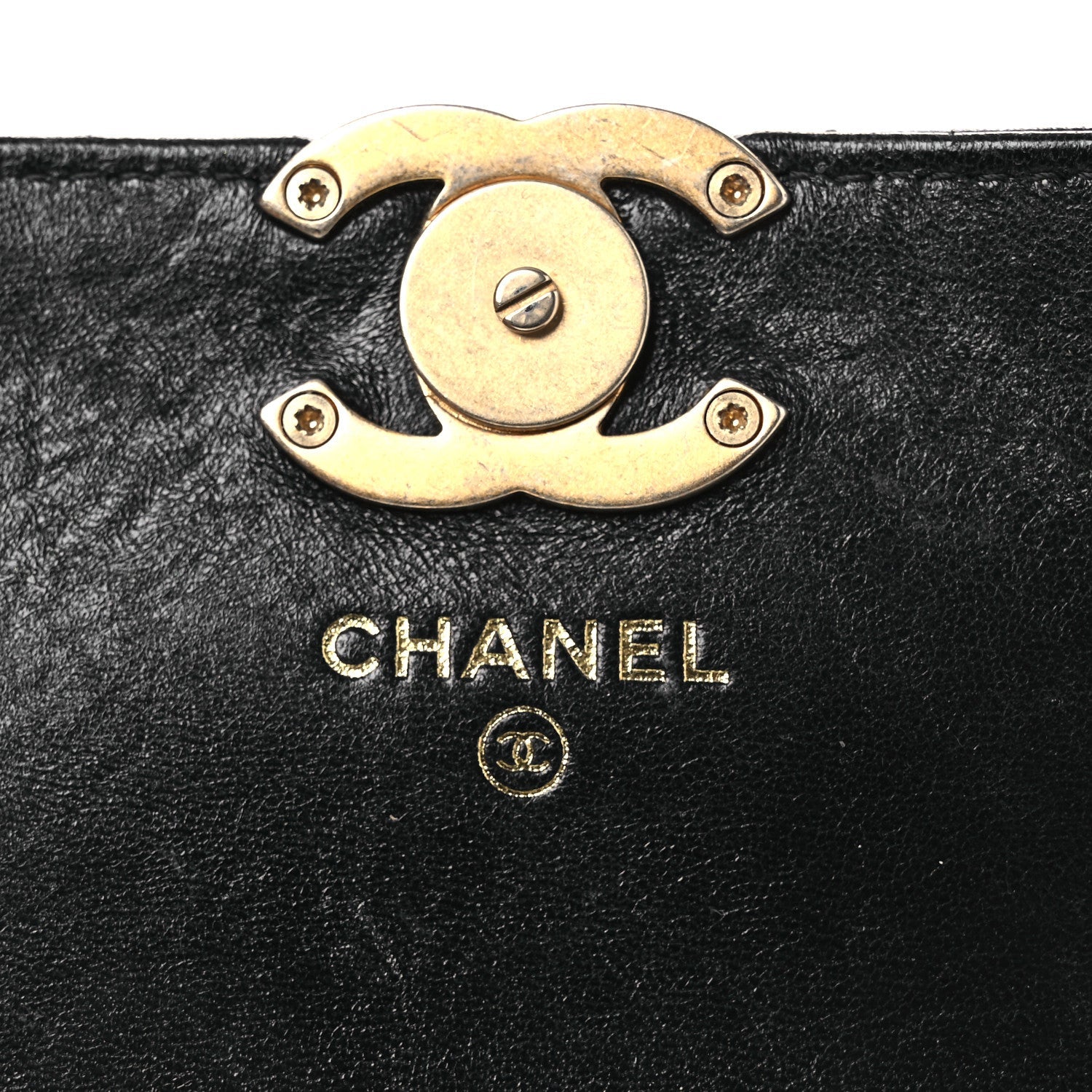 Lambskin Quilted Flap Chain Belt Bag Black