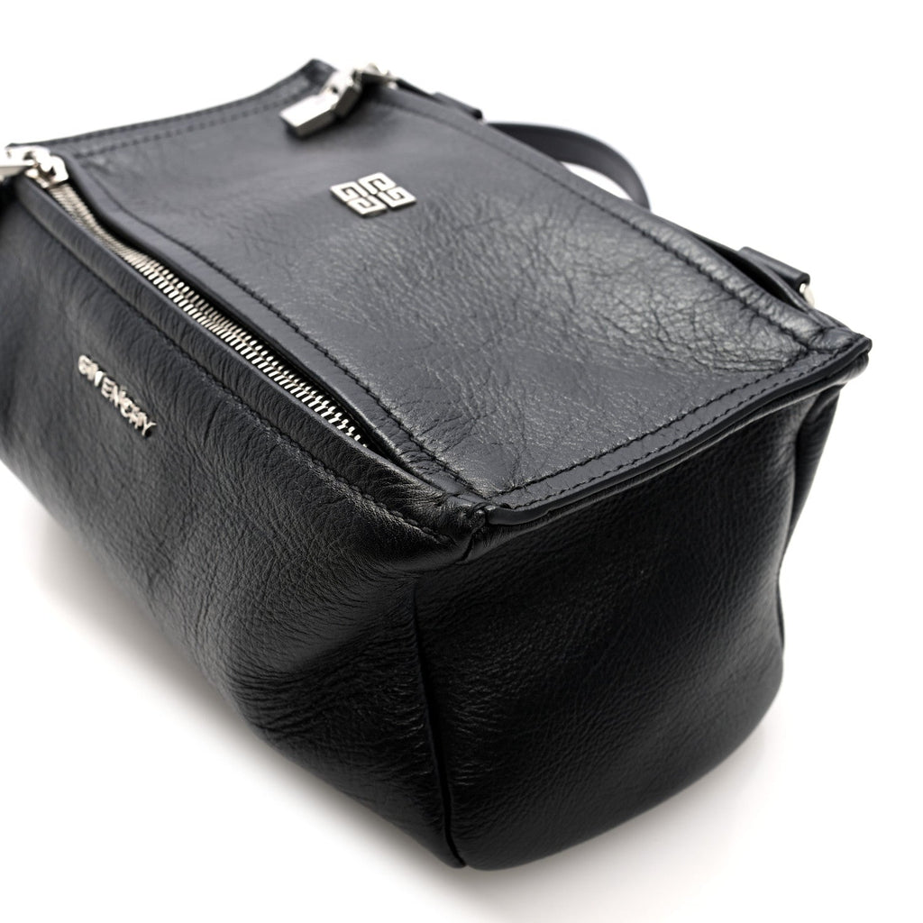 Sugar Goatskin Mini Pandora Black