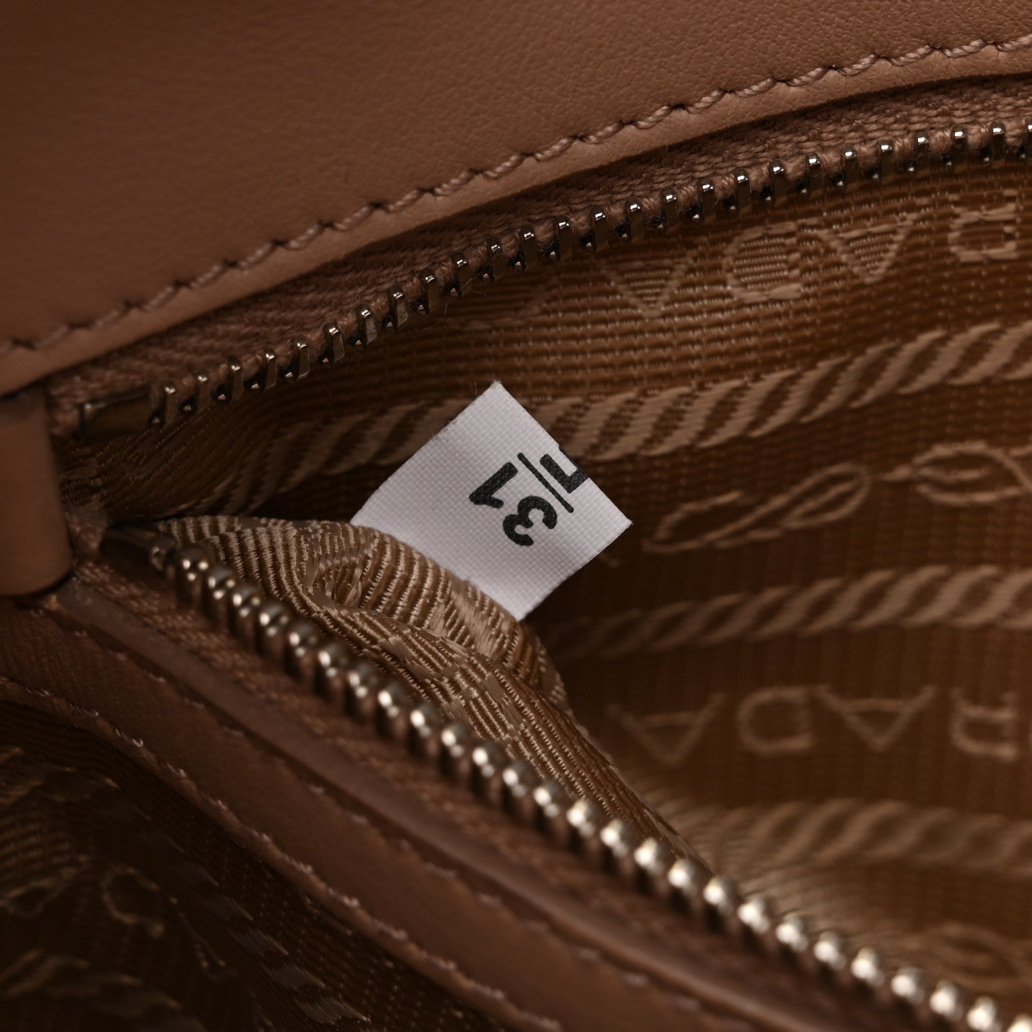 Soft Calfskin Diagramme Camera Bag Cipria