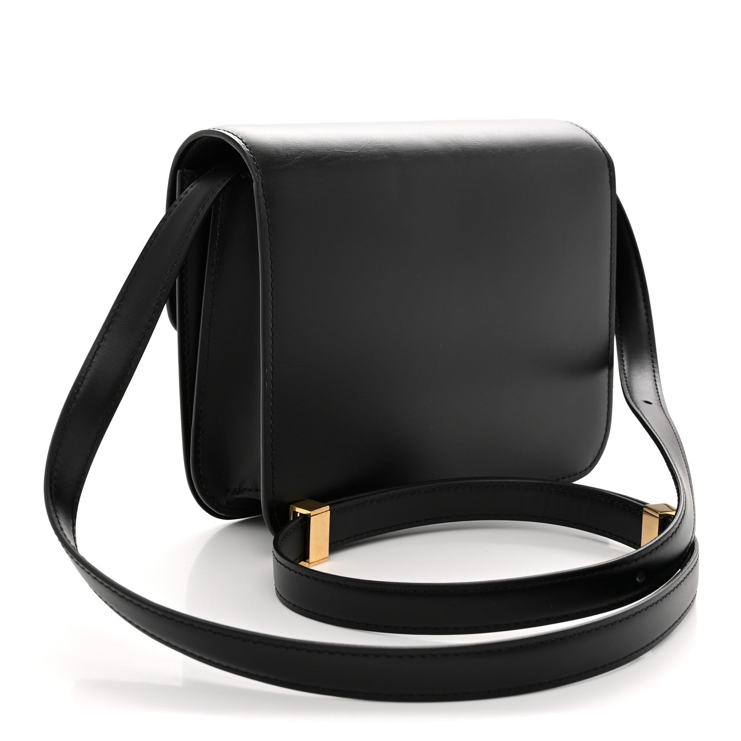 Box Calfskin Teen Classic Box Flap Black