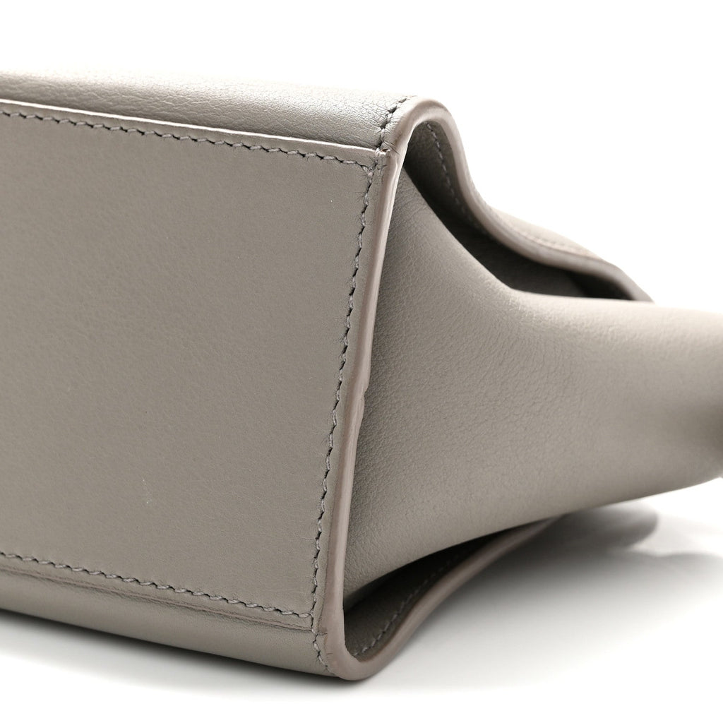 Calfskin Monogram Toy Cabas  Oyster Grey