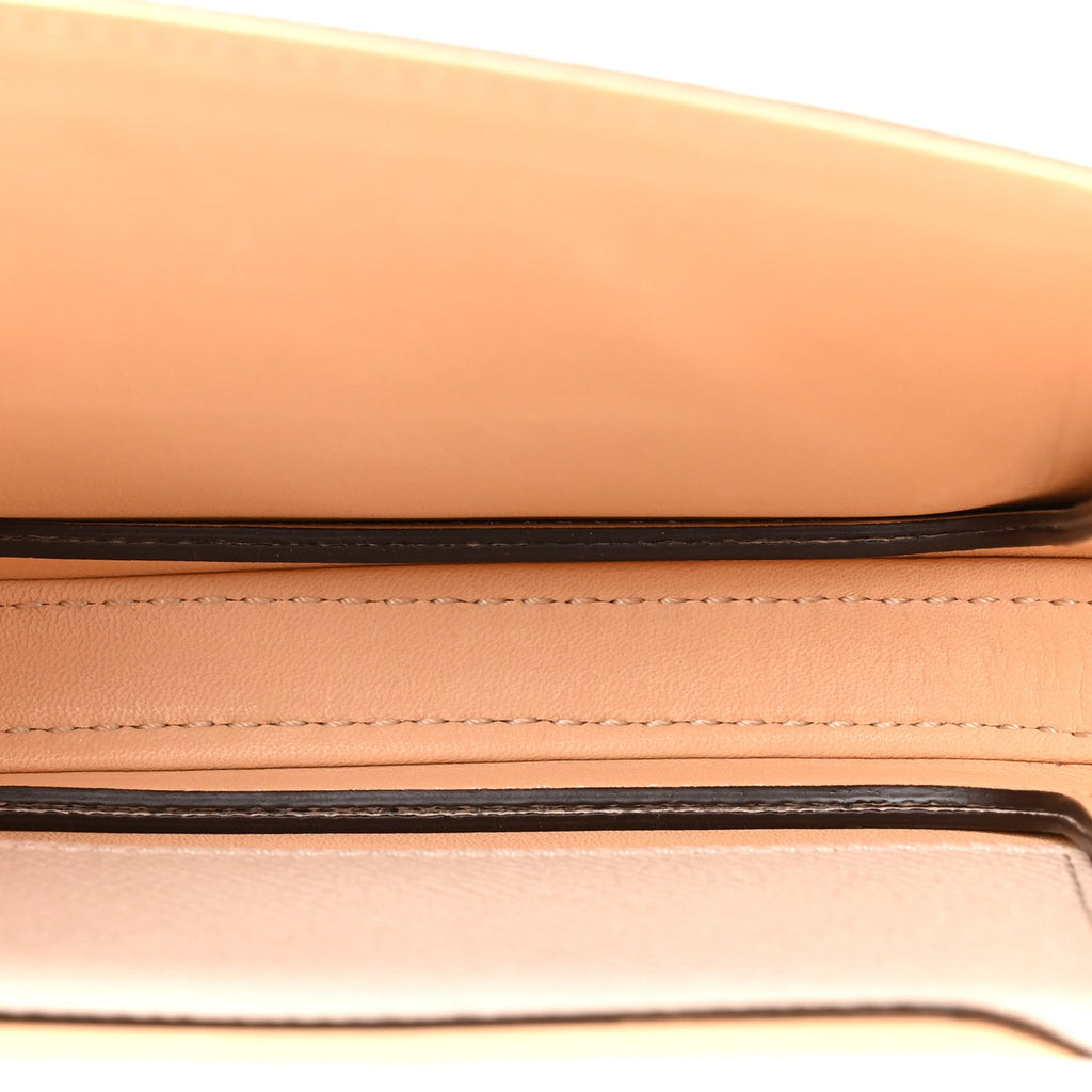 Alpina Calfskin Toy Lingot Crossbody Sesame