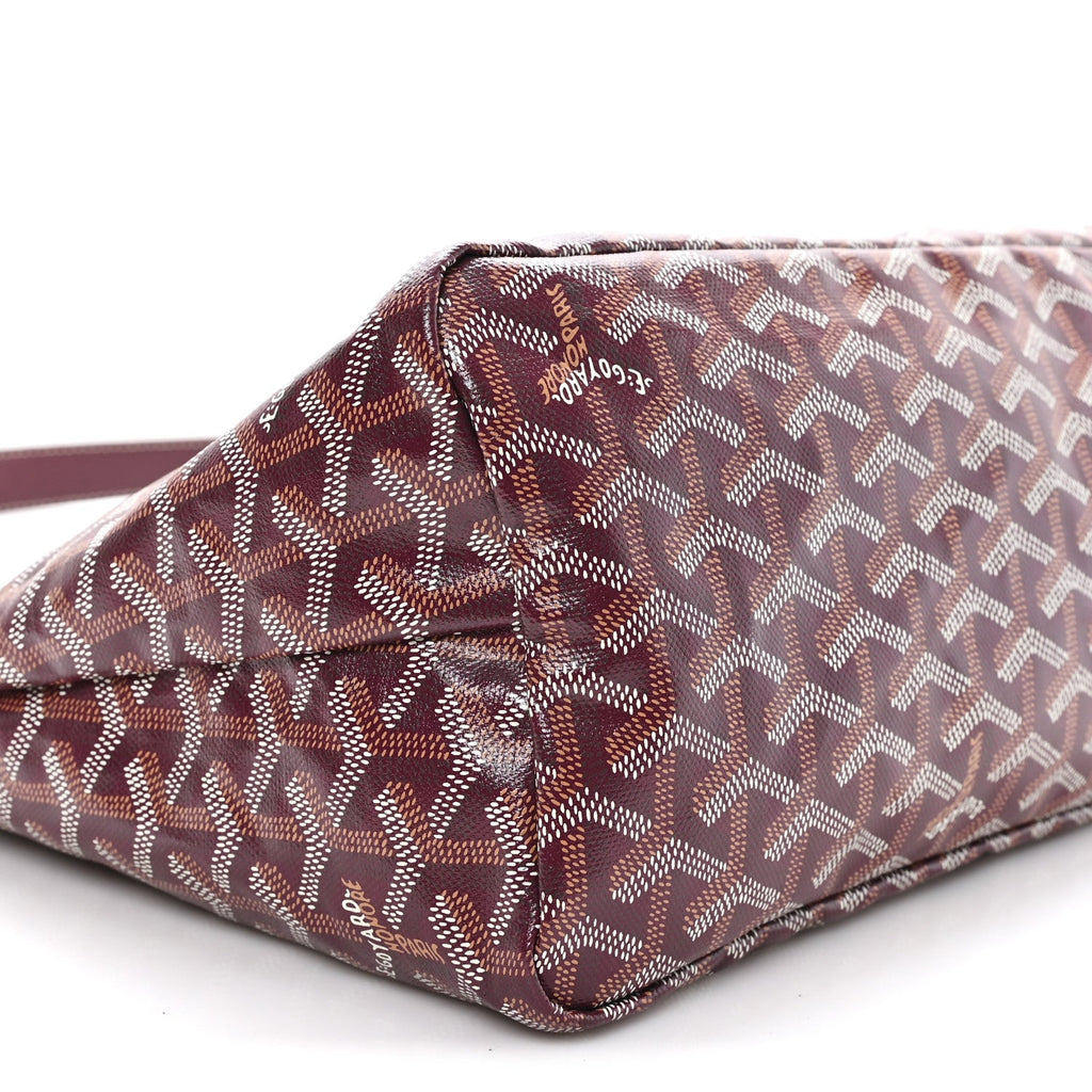 Goyardine Boheme Hobo Burgundy
