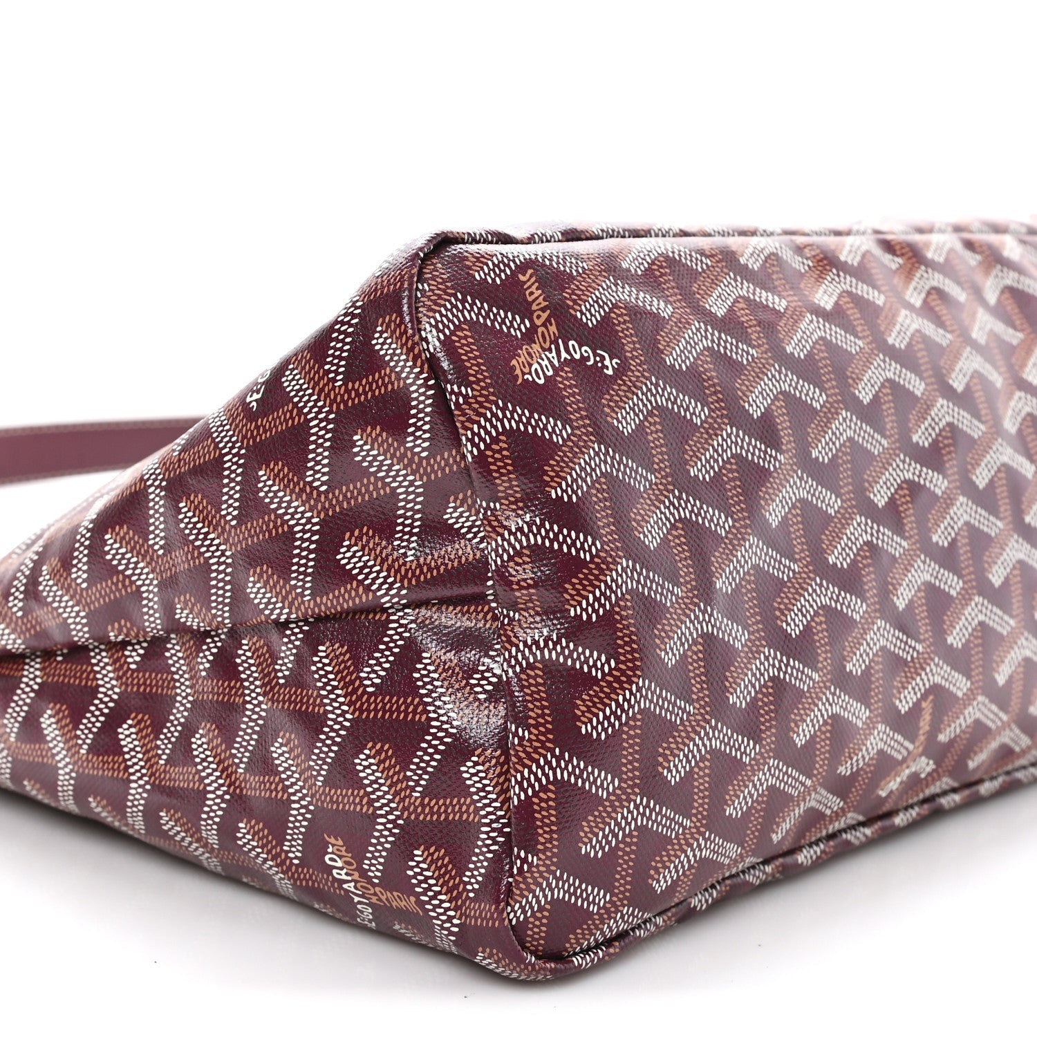 Goyardine Boheme Hobo Burgundy