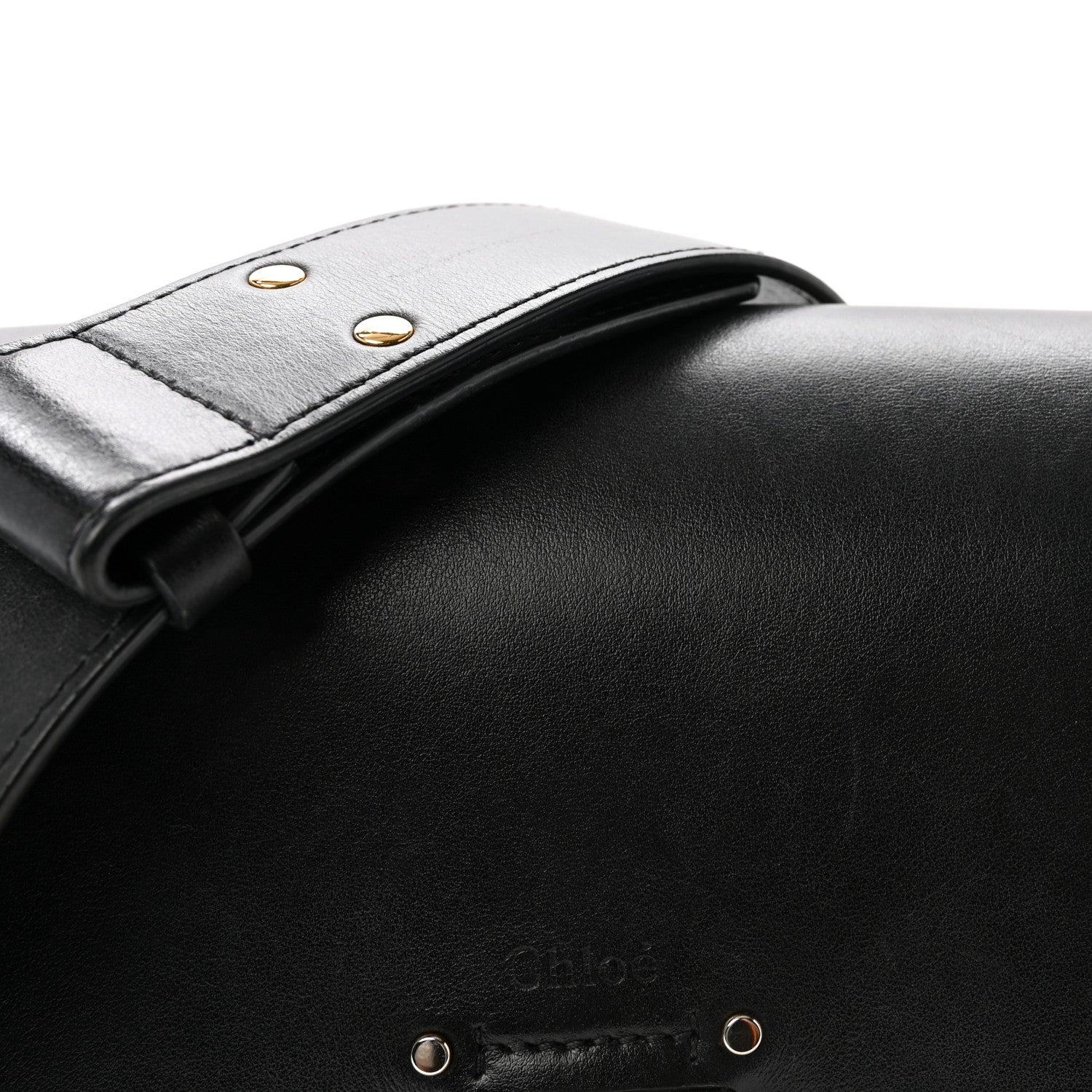 Calfskin Suede Large Tess Bag Black