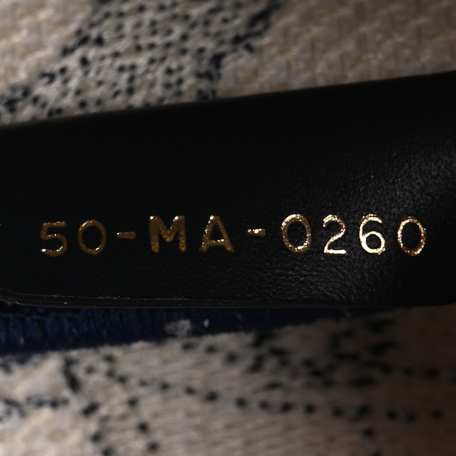 Canvas Embroidered Around the World Saddle Bag Blue