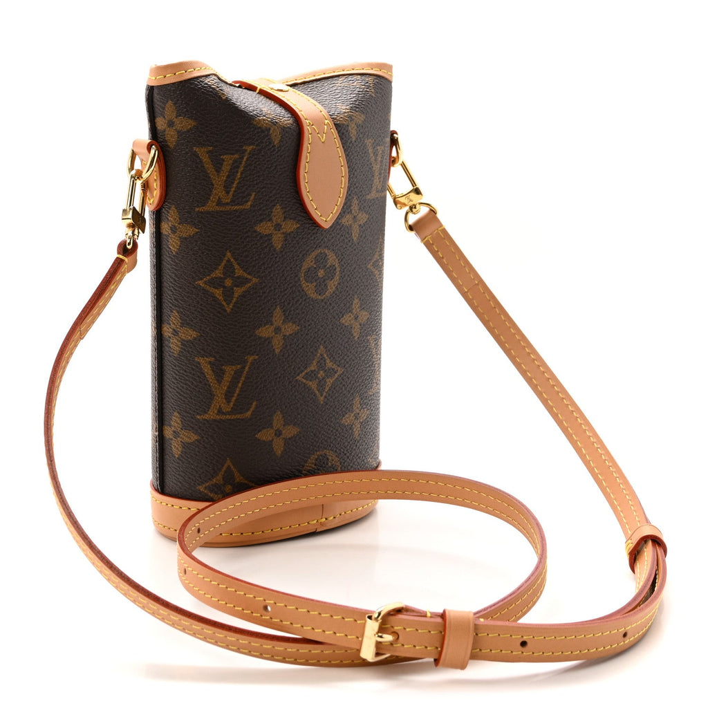 Monogram Fold Me Pouch