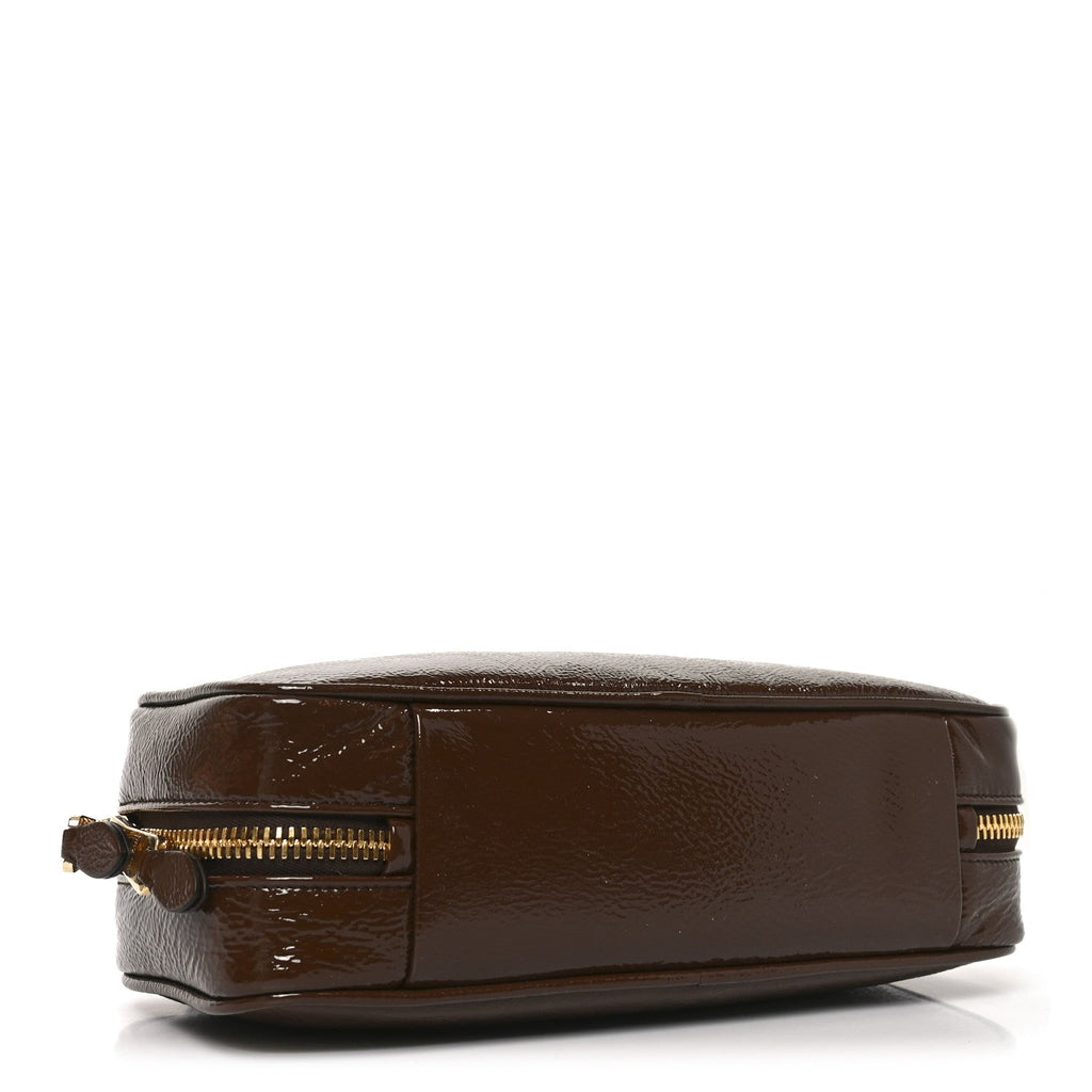 Naplak Patent Small Beau Top Handle Bag Palissandro