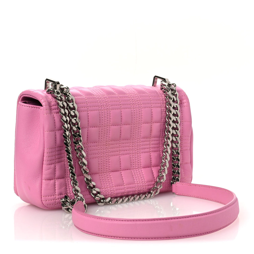 Lambskin Quilted Small Lola Bag Candy Floss