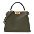 Vitello Tahiti Burro Medium Peekaboo Iconic Essentially Satchel Asparago Camelia