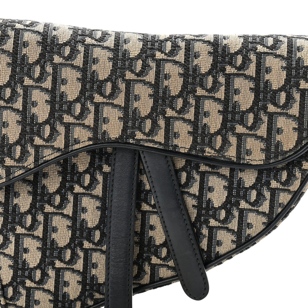 Oblique Saddle Bag Blue