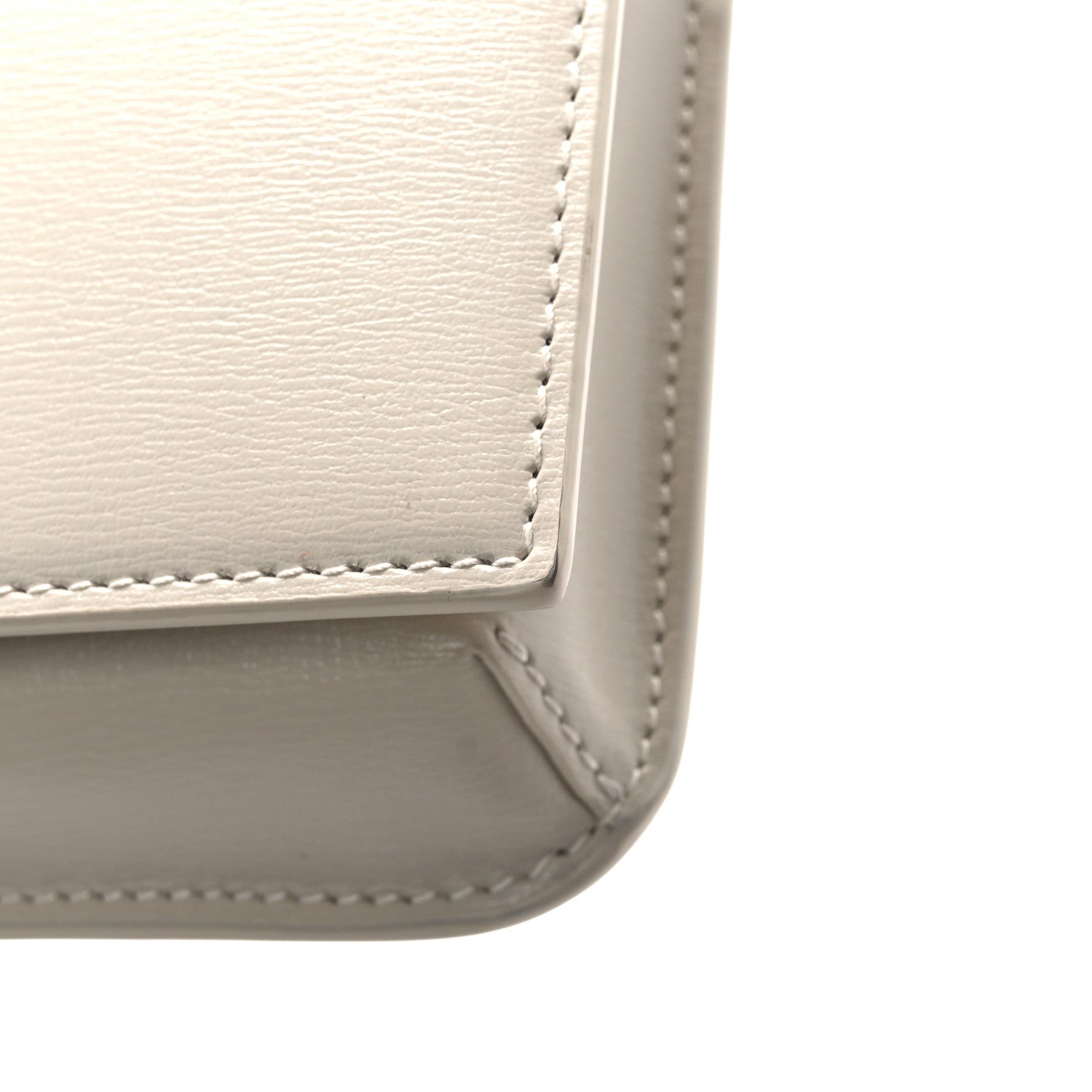 Smooth Calfskin Monogram Phone Holder Crossbody Crema Soft