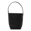 Grained Calfskin Small N/S Park Tote Black